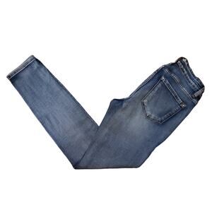 KanCan Jeans Womens 7 / 27 Blue Light Wash Skinny Denim Lightly Distressed